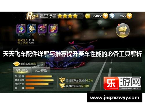 天天飞车配件详解与推荐提升赛车性能的必备工具解析
